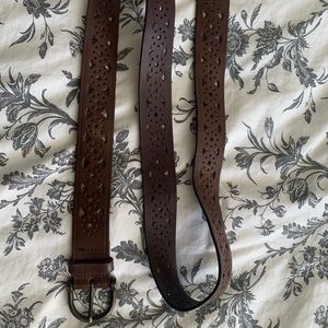 USA made leather belt